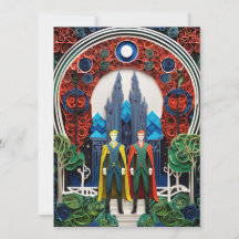 Gay Wedding Invitation