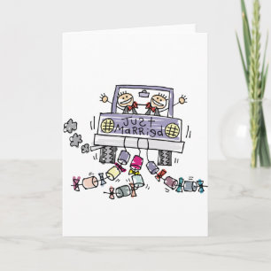 Gay Wedding Just Married Card