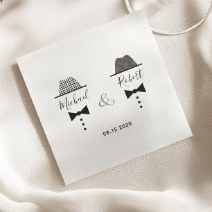 Gay Wedding Napkin