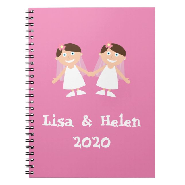 Gay Wedding Notebook (Front)