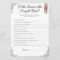Gay Wedding Shower Game, Who Know's the Couple?