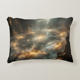 GAYATRI - MANTRA - OM DECORATIVE CUSHION
