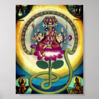 Gayatri Mantra (personification as a goddess)