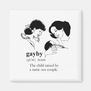 GAYBY (Lesbian) Magnet