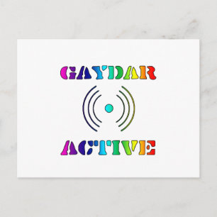 Gaydar Active II Postcard