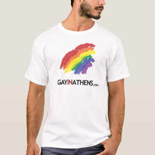 GayInAthens Rainbow - Customised 5 T-Shirt