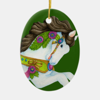 Gayle Carousel Horse Ornament