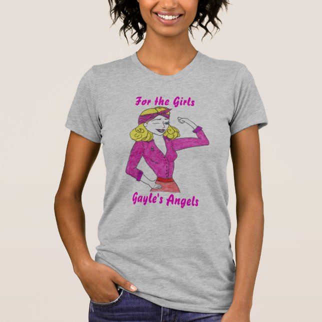 Gayle's Angels - Women's shirt (Front)