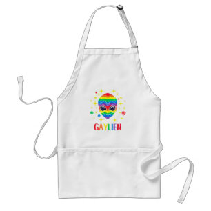 Gaylien Gay Pride Standard Apron