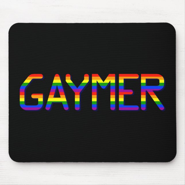Gaymer Graphic Mouse Pad (Front)