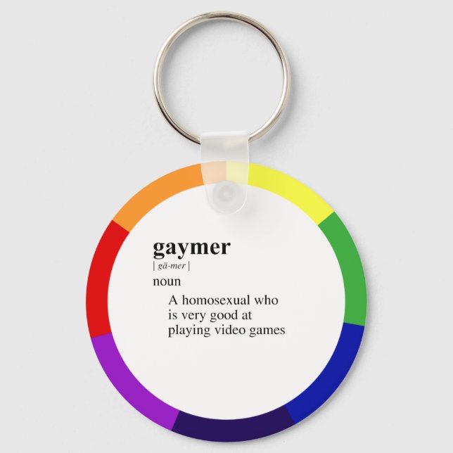 GAYMER KEY RING (Front)
