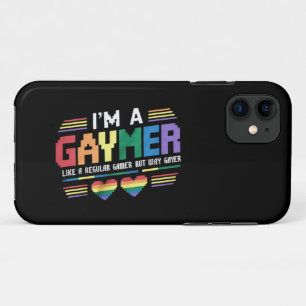 Gaymer Like A Regular Gamer But Way Gayer Gamer iPhone 11 Case