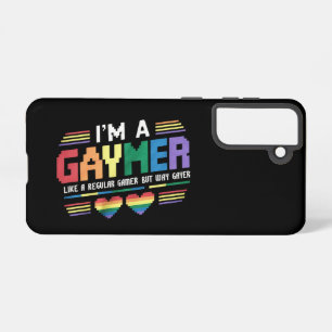Gaymer Like A Regular Gamer But Way Gayer Gamer Samsung Galaxy Case