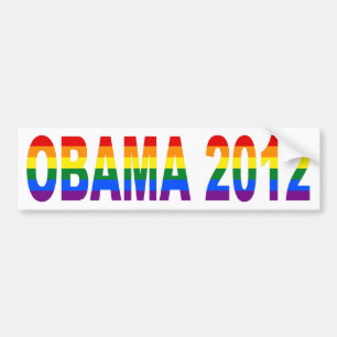 Gays For Obama 2012 Bumper Sticker