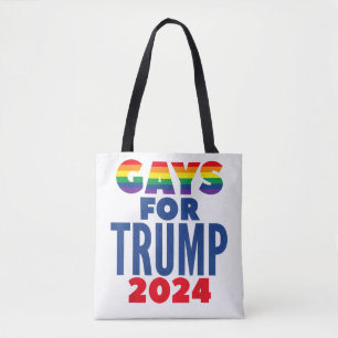 Gays For Trump 2024 Election Tote Bag