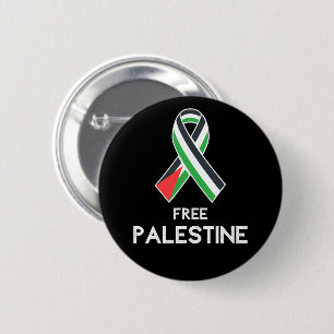 Gaza Free Palestine Palestinian Solidarity 6 Cm Round Badge