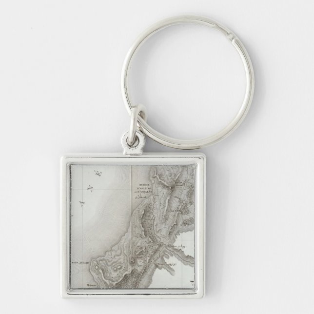 Gaza, Israel Key Ring (Front)