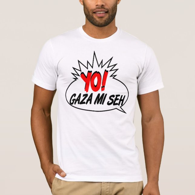 Gaza mi Seh T Shirt (Front)