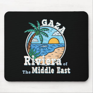 Gaza Strip Riviera Of The Middle East Trump  Mouse Pad