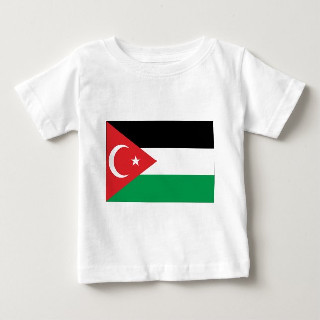 Gaza Turkey solidarity flag Baby T-Shirt (Front)