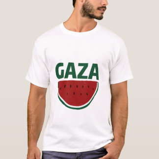 Gaza, watermelon colours, palestine solidarity T-Shirt