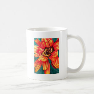 Gazania desert flower art by Sacha Grossel Coffee Mug