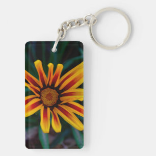 Gazania flower key ring