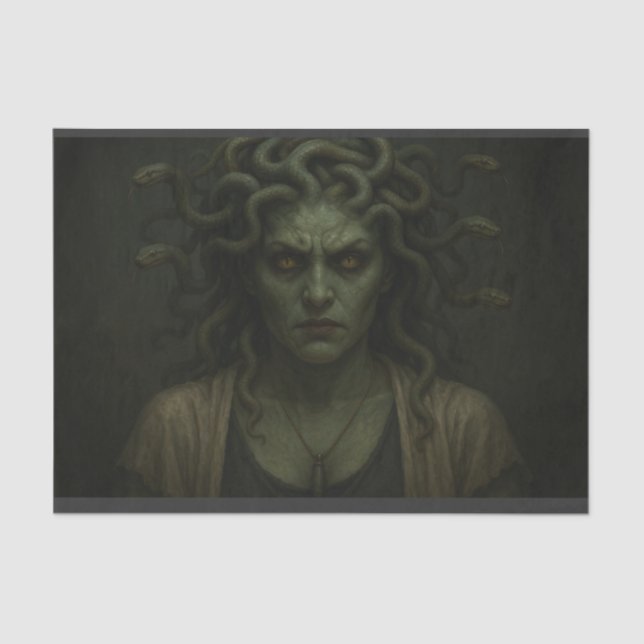 Gaze of Medusa Tissue Paper (Front)