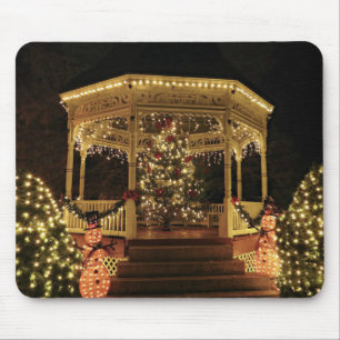 Gazebo Dressed for Christmas Mouse Pad