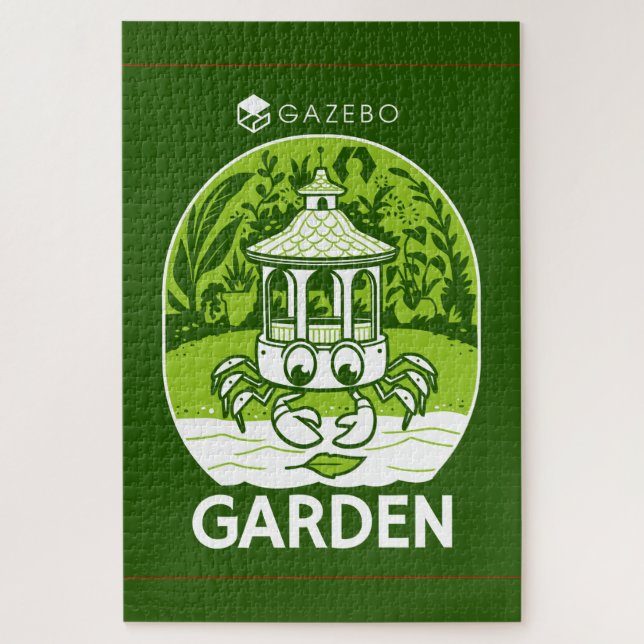 Gazebo Garden Puzzle (Vertical)