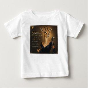 Gazella Fitzgerald Album: a Parody Baby T-Shirt