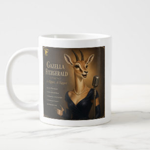 Gazella Fitzgerald Album: a Parody Large Coffee Mug