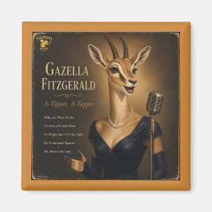 Gazella Fitzgerald Album: a Parody Magnet