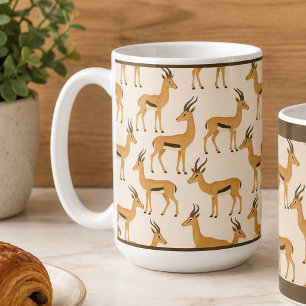 "GAZELLE" 15 OZ. COFFEE MUG