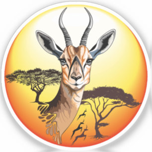 Gazelle African Antelope Wild  Animal