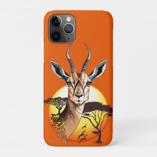 Gazelle African Antelope Wild  Animal iPhone 11 Pro Case