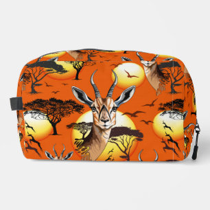 Gazelle African Antelope Wild Animal Dopp Kit
