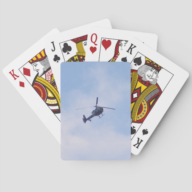 Gazelle Helicopter Playing Cards (Back)
