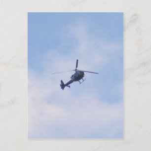 Gazelle Helicopter Postcard