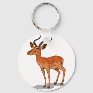 Gazelle Key Ring