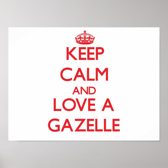 Gazelle Poster (Front)
