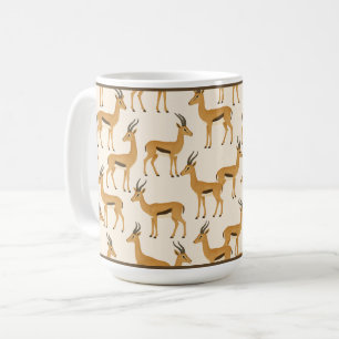 "GAZELLE PRINT" - 15 OZ. COFFEE MUG