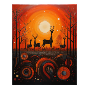 Gazelle - Two Suns in the Sunset Photo Print