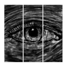 Gazing Eye Digital Art