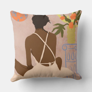 Gazing into the Abyss Cushion