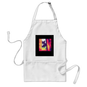 Gazing Lucy Painting Standard Apron