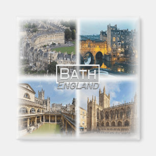 GB0138 Europe, England, Bath, Fridge Magnet