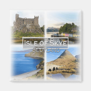 GB0149 Europe, Scotland, The Isle of Skye, Fridge Magnet