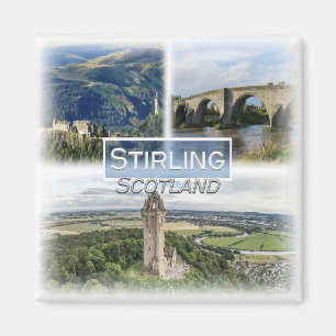 GB0153 Europe, Scotland, Stirling, Fridge Magnet