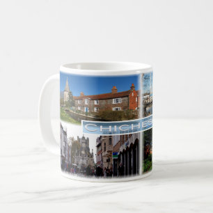 GB Chichester - Bosham Church and Brook House - Coffee Mug